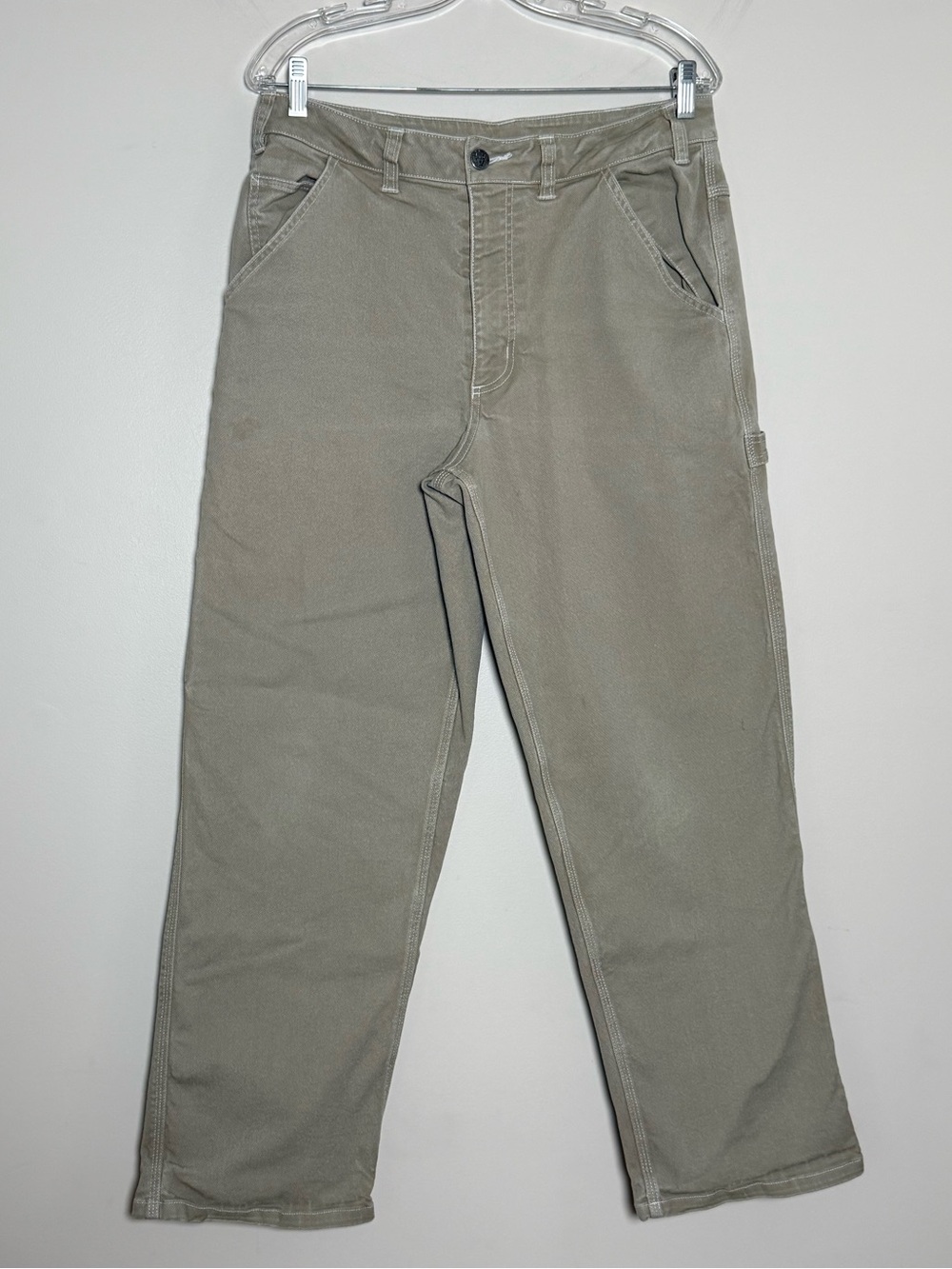 Nike Life Men’s Premium Carpenter Pants Khaki Twill Workwear 32 M